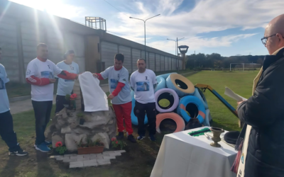 Nuevo Hogar de Cristo y bendición de una Ermita de la Virgen de Luján en la Unidad Penal 15 de Batán